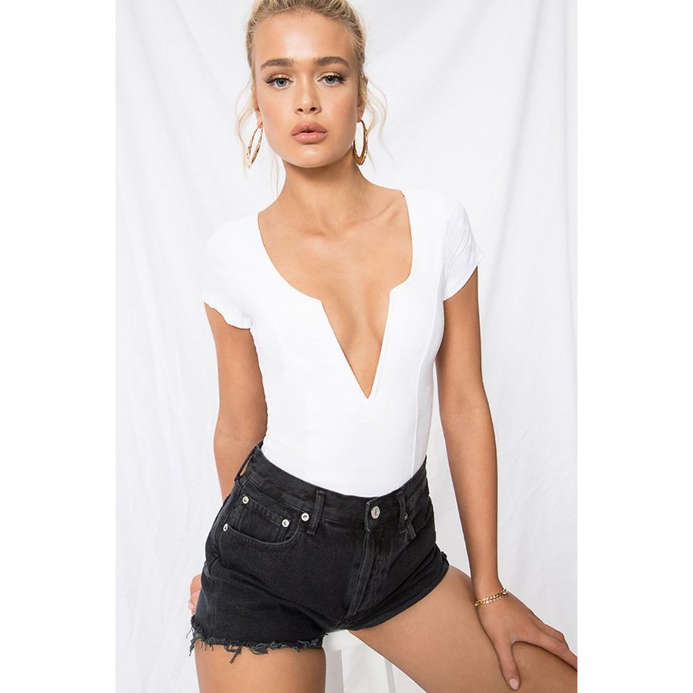 Free People NWT deep conversations bodysuit